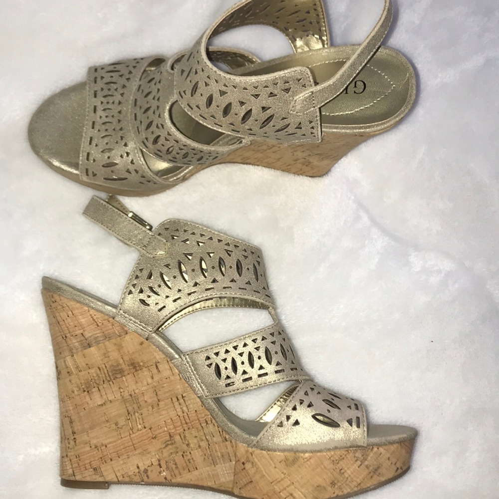Brand New Never Worn Guess Wedges